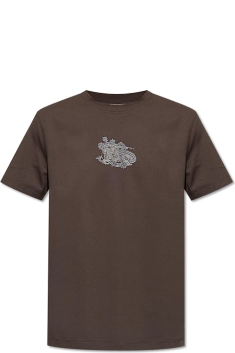 Burberry Topwear for Men Burberry T-shirt With Logo