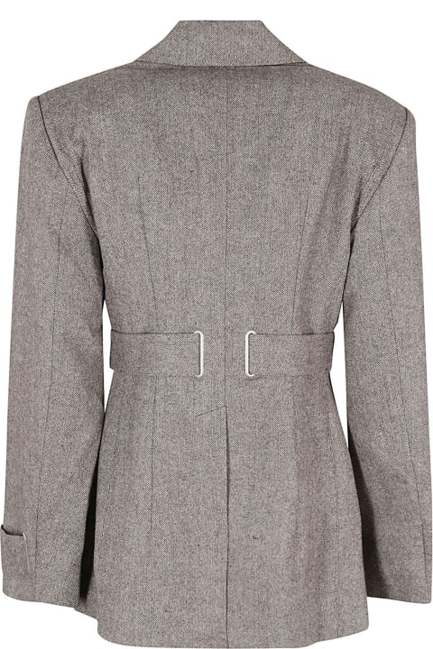 REMAIN Birger Christensen Coats & Jackets for Women REMAIN Birger Christensen Herringbone Ring Blazer