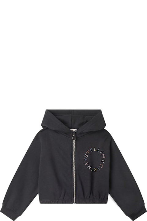 Topwear for Girls Stella McCartney Kids Felpa Con Logo