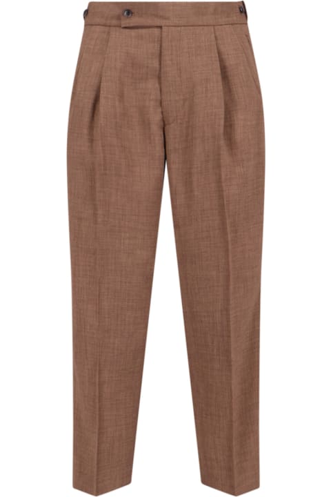 Needles Pants for Men Needles Wide Tailored Trousers