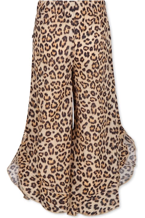 Homeware Molo Brown Top For Girl Spotted Print