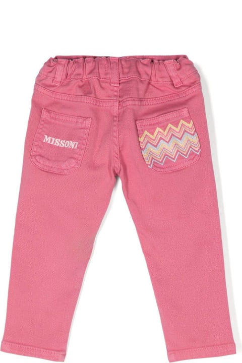 Bottoms for Baby Girls Missoni Kids Jeans Con Logo