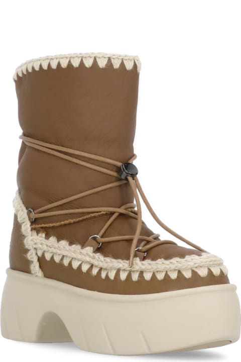 Mou Shoes for Women Mou Eskimo Twist Short Ankle Boots