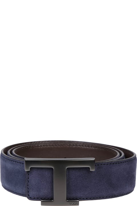 Tod's Belts for Men Tod's T Timeless Buckled Reversible Belt