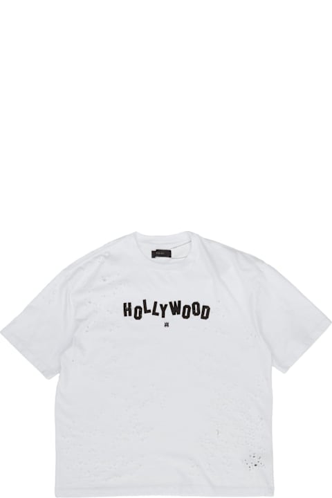 AMIRI for Men AMIRI Hollywood Shotgun Oversized Distressed T-shirt