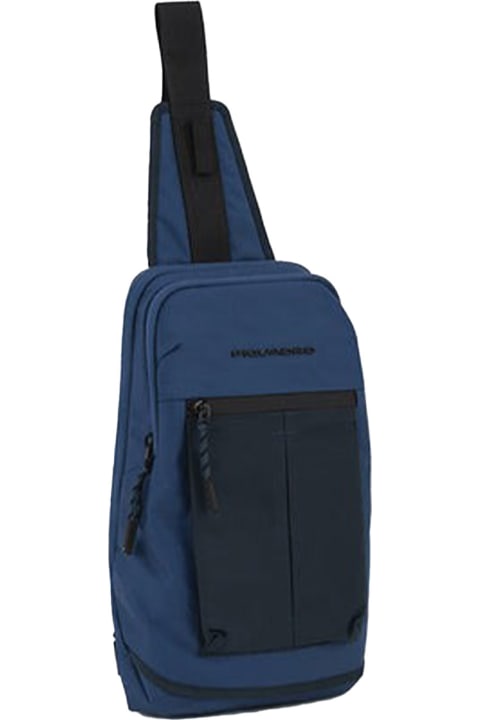 Piquadro Belt Bags for Men Piquadro One-shoulder Backpack Blu
