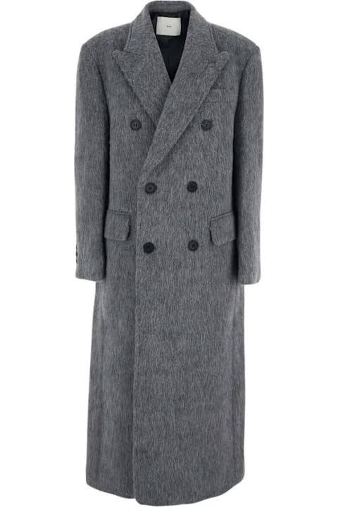 Dunst for Kids Dunst Double-breasted Hairly Wool Coat