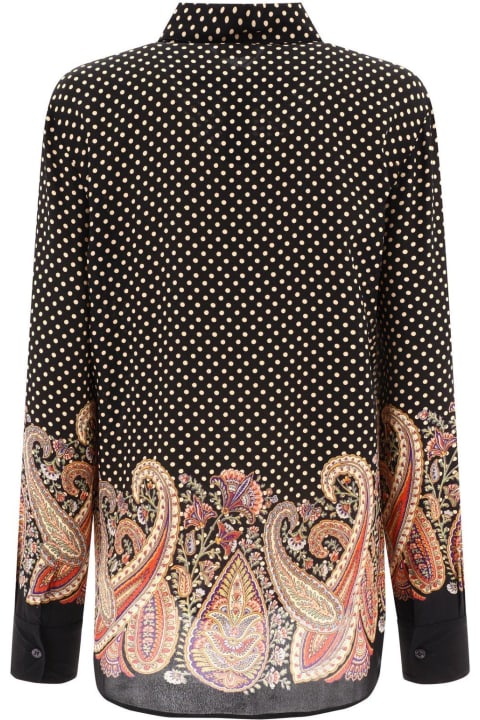 Topwear for Women Etro All-over Paisley Printed Long-sleeved Blouse