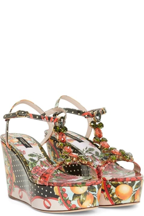 ウィメンズ Dolce & Gabbanaのシューズ Dolce & Gabbana Wedge Sandals