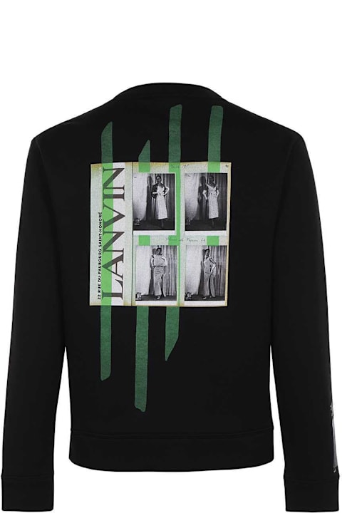 Sale for Men Lanvin Cotton Crew-neck Sweatshirt