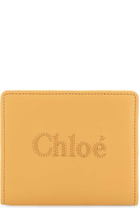 Chloé for Women Chloé Peach Leather Wallet