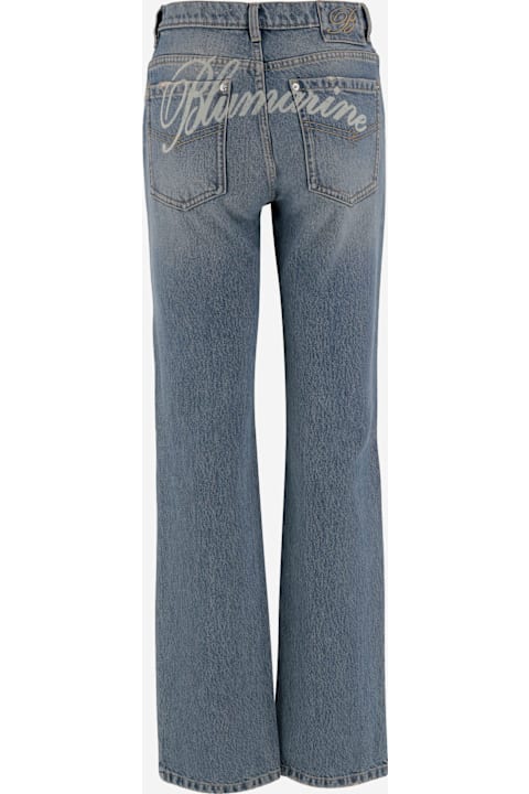 Blumarine for Men Blumarine Washed Effect Jeans
