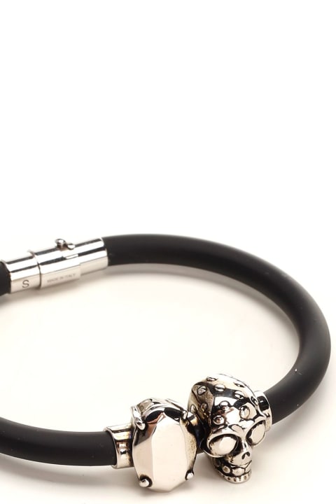 メンズ Alexander McQueenのジュエリー Alexander McQueen Rubber Bracelet