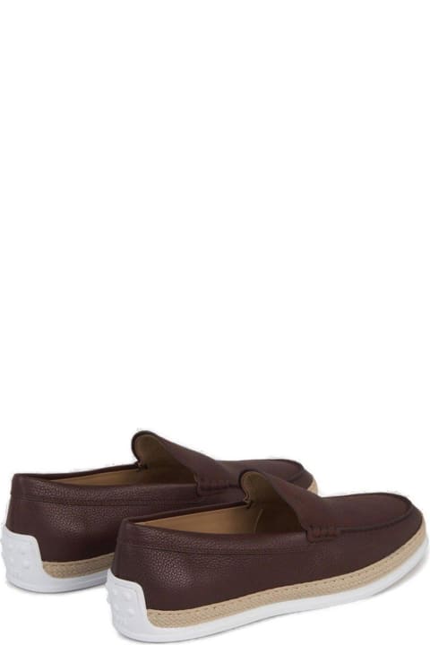 Tod's Loafers & Boat Shoes for Men Tod's Round Toe Slip-on Loafers