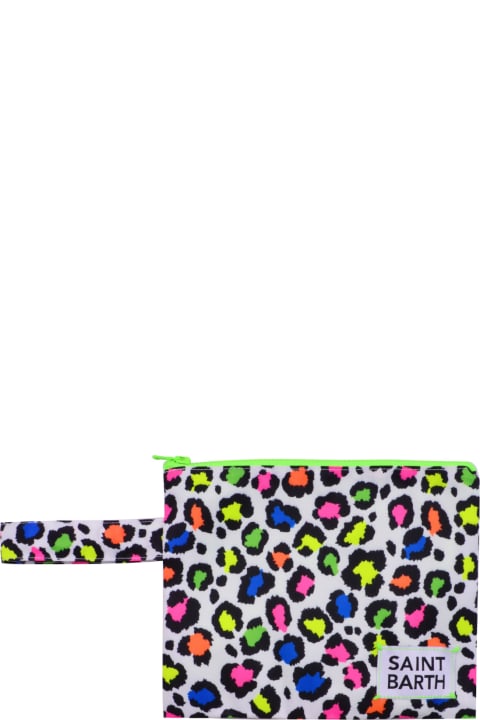 Accessories & Gifts for Girls MC2 Saint Barth Pouch In Fabric With Print