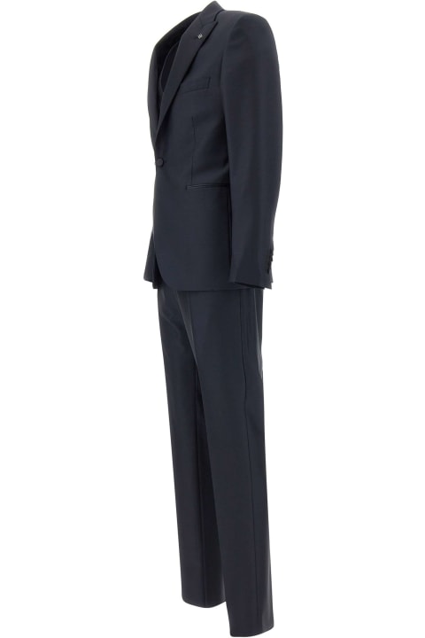 Suits for Men Tagliatore Fresh Super 130's Three-piece Formal Suit