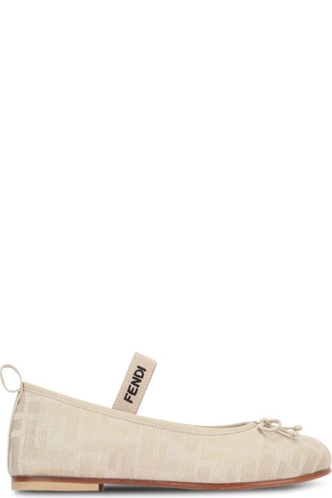 Fendi Ballerina Tes.ff Ligh+el.c/log