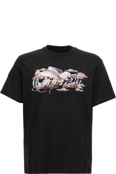 T-shirt 'pegasus Script Logo'