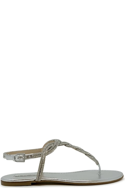 Ninalilou Shoes for Women Ninalilou Ninalilou Nappa Flat Sandal