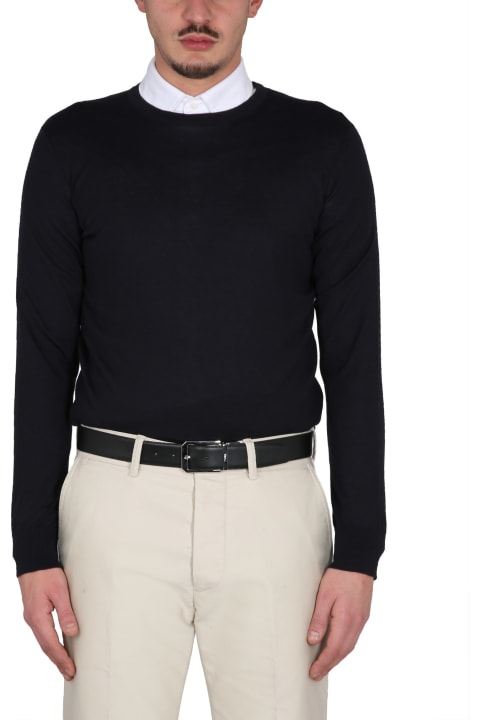 Zegna Sweaters for Men Zegna Cashmere And Silk Crewneck Sweater