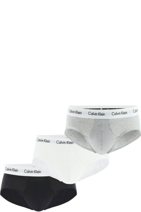 メンズ Calvin Kleinのアンダーウェア Calvin Klein Tri-pack Underwear Briefs Calvin Klein