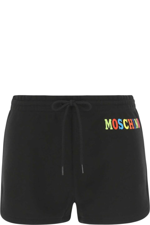 Moschino for Women Moschino Black Cotton Shorts