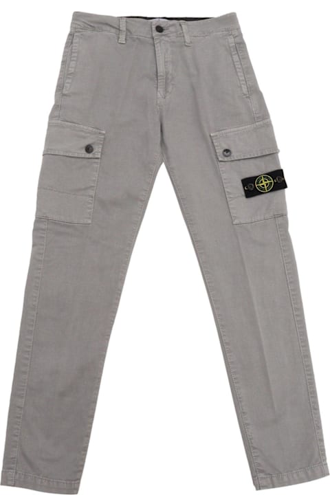 Homeware Stone Island Compass-badge Tapered-leg Trousers