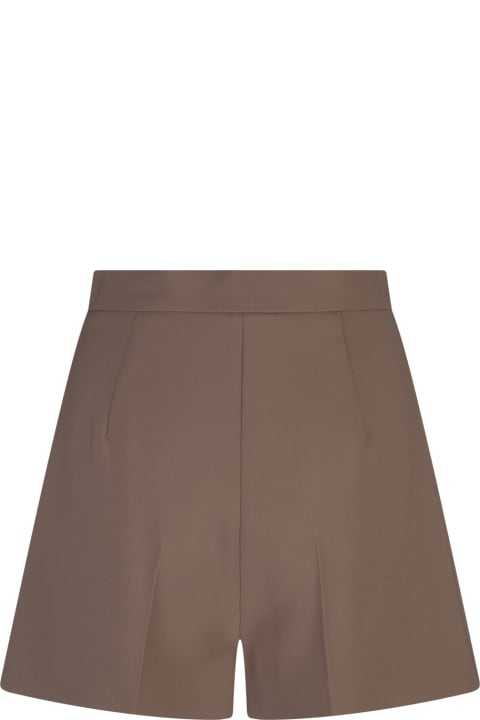 Max Mara Clothing for Women Max Mara Hazelnut Giugno Shorts