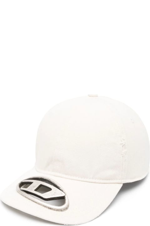 Fashion for Men Diesel Diesel Hats White