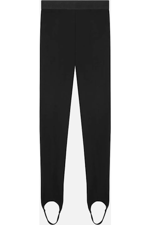 Versace Pants & Shorts for Women Versace Black Viscose Pants Leggins