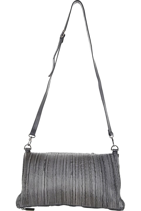 Pleated Lurex Pochette