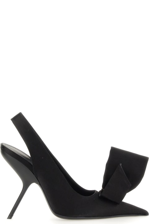 Ferragamo High-Heeled Shoes for Women Ferragamo Sandal With Asymmetrical Bow