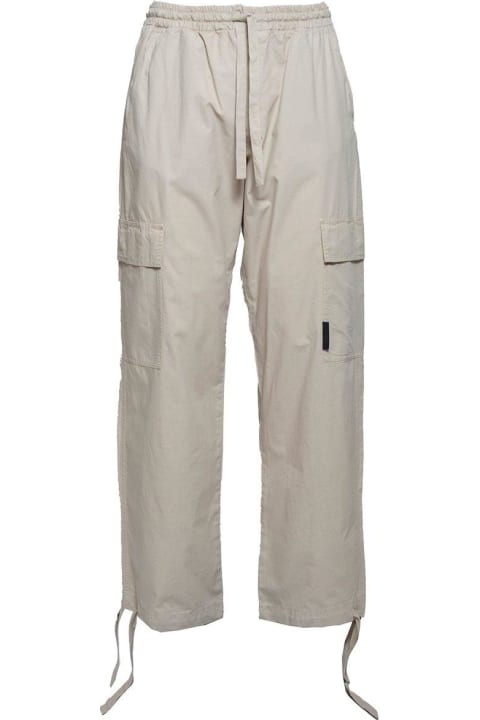 MSGM Pants for Men MSGM Straight-leg Drawstring Cargo Trousers