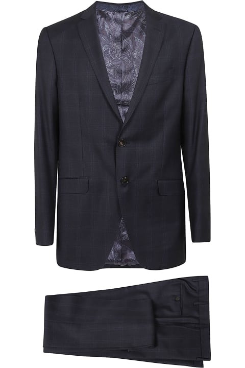 Suits for Men Etro Suit Roma