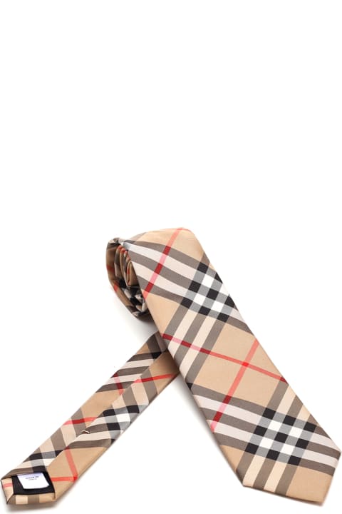 Burberry Ties for Men Burberry 'vintage Check' Silk Tie