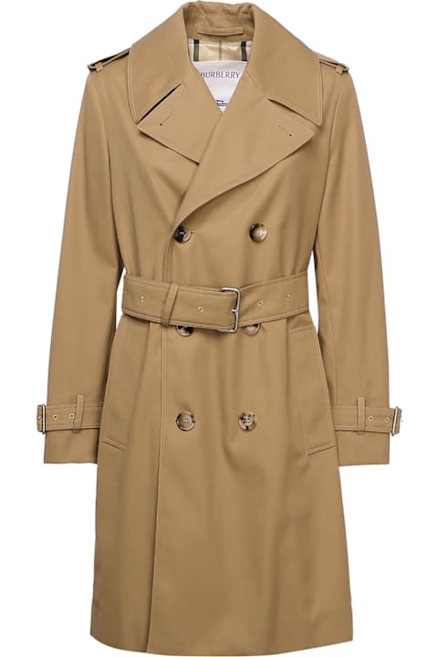 Burberry Sale for Women Burberry Mid-length Cotton Blend Trench Coat