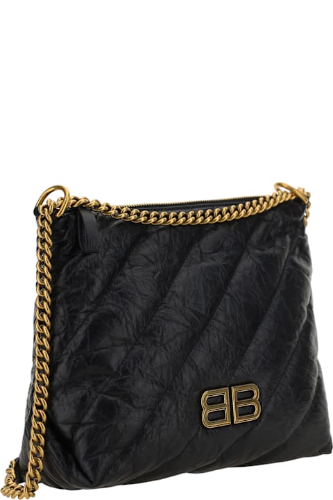 أدوات منزلية Balenciaga Crush Hobo Shoulder Bag