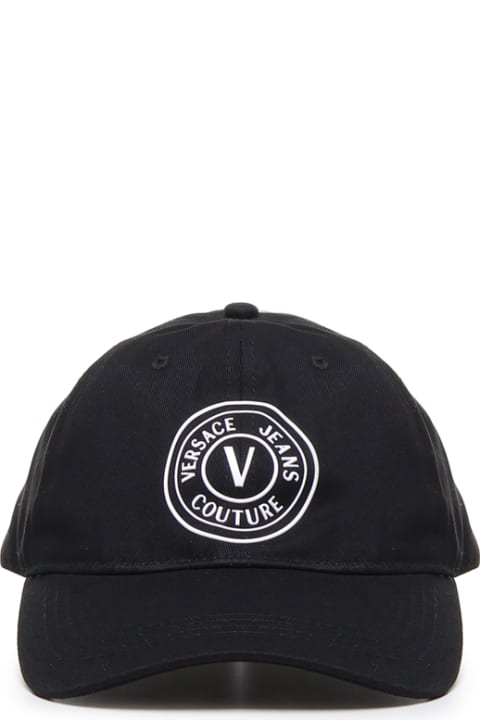 Hats for Men Versace Jeans Couture Printed Baseball Cap