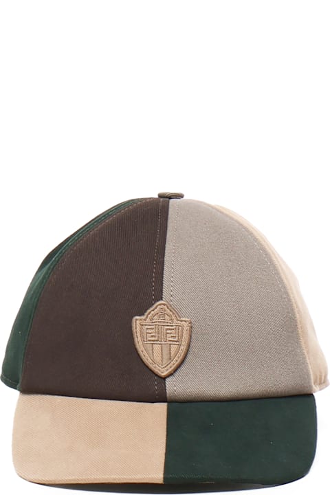 Fendi Hats for Women Fendi Cotton Baseball Cap With Logo
