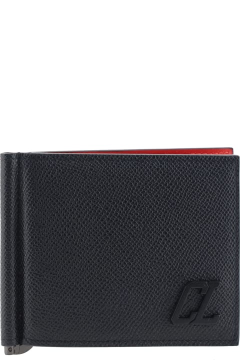 Christian Louboutin Wallets for Men Christian Louboutin Groovy Money Clip Wallet