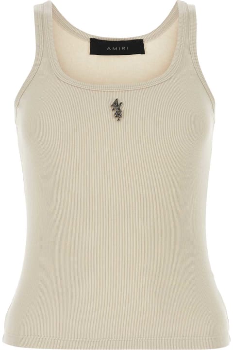 Clothing Sale for Women AMIRI Sand Stretch Cotton Blend Tank Top
