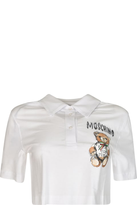 Moschino Topwear for Women Moschino Cropped Polo Shirt