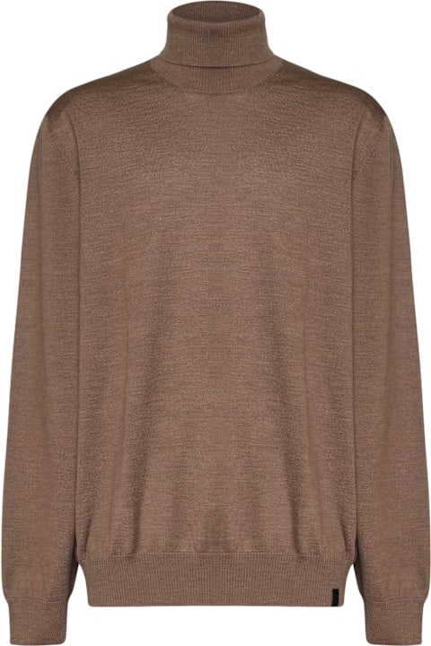 Homeware Fay Virgin Wool Turtleneck Sweater