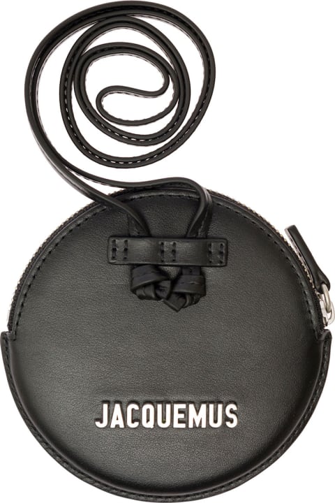 Jacquemus Wallets for Women Jacquemus 'le Pitchou' Circular Pouch Bag In Leather Man