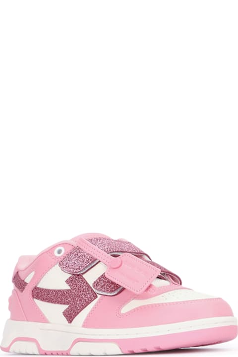 Off-White for Kids Off-White Out Of Office Straps White Pink