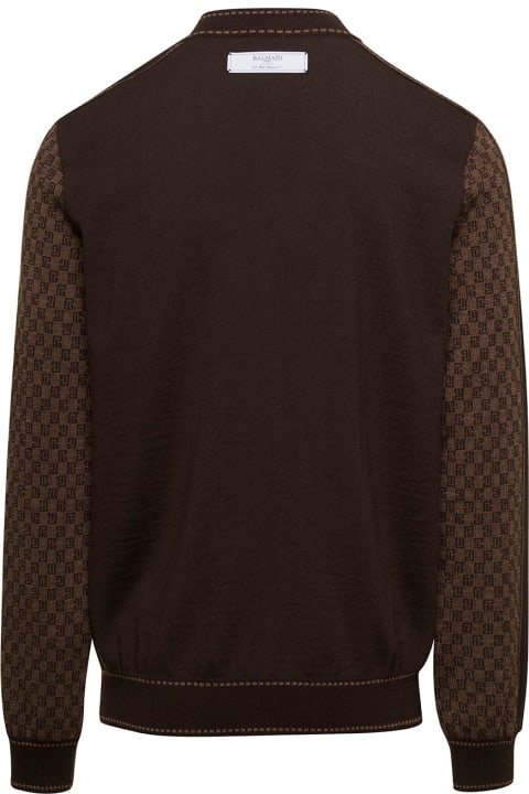Mini Monogram Wool Sweater