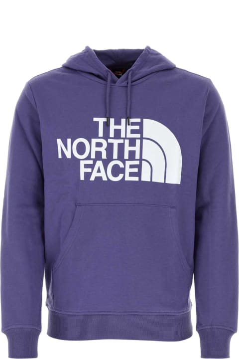 The North Face Men The North Face Purple Cotton Sweatshirt