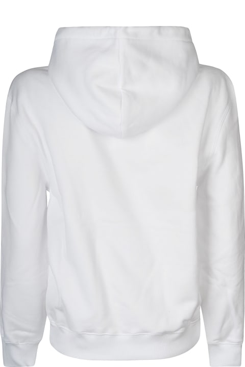 ウィメンズ新着アイテム Lanvin Logo Embroidered Hooded Sweatshirt