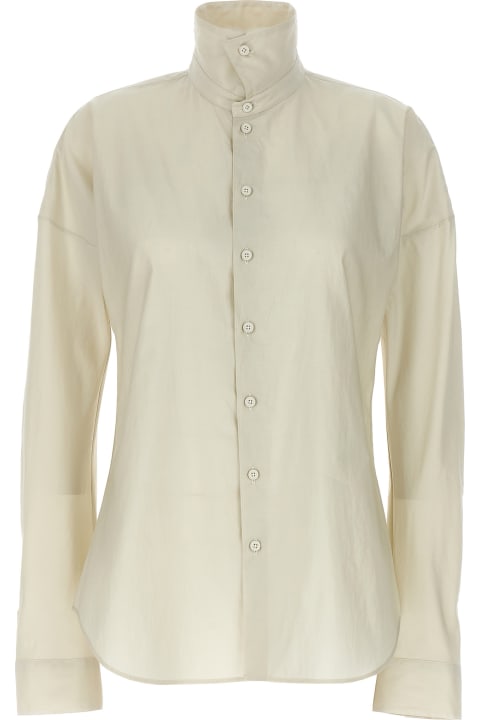 Lemaire Topwear for Women Lemaire 'fitted Band Collar' Shirt