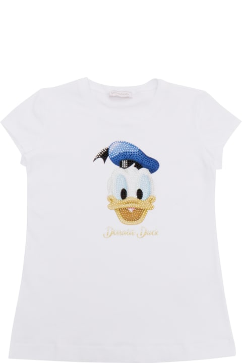 ベビーガールズ MonnalisaのTシャツ＆ポロシャツ Monnalisa Duffy Duck T-shirt